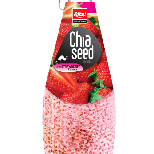 290ml Chia Seed drinks with Strawbeery Flavour